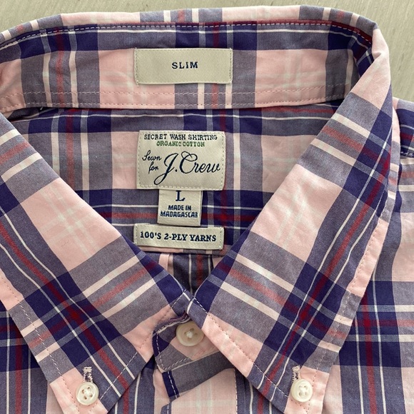 Secret Wash organic cotton poplin shirt - Picture 3 of 5